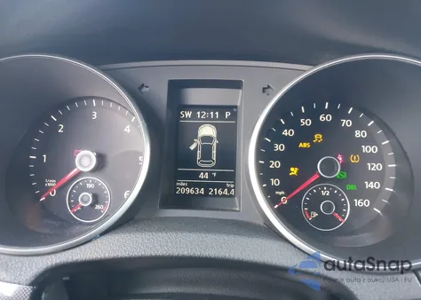 2012 Volkswagen Jetta Sportwagen 2.0L Tdi из США, поврежденный, VIN 3VWPL7AJ5CM601439